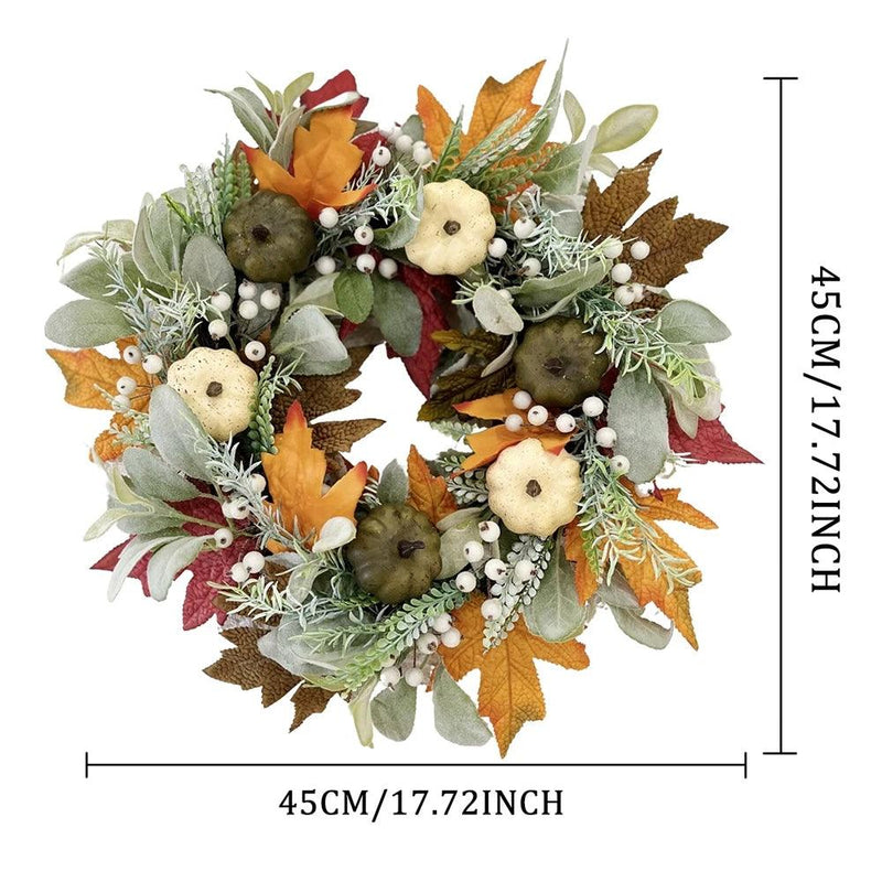 halloween fall wreath