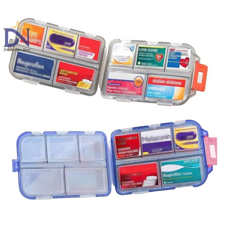 Pills Organizer With Optional Medicine Labels