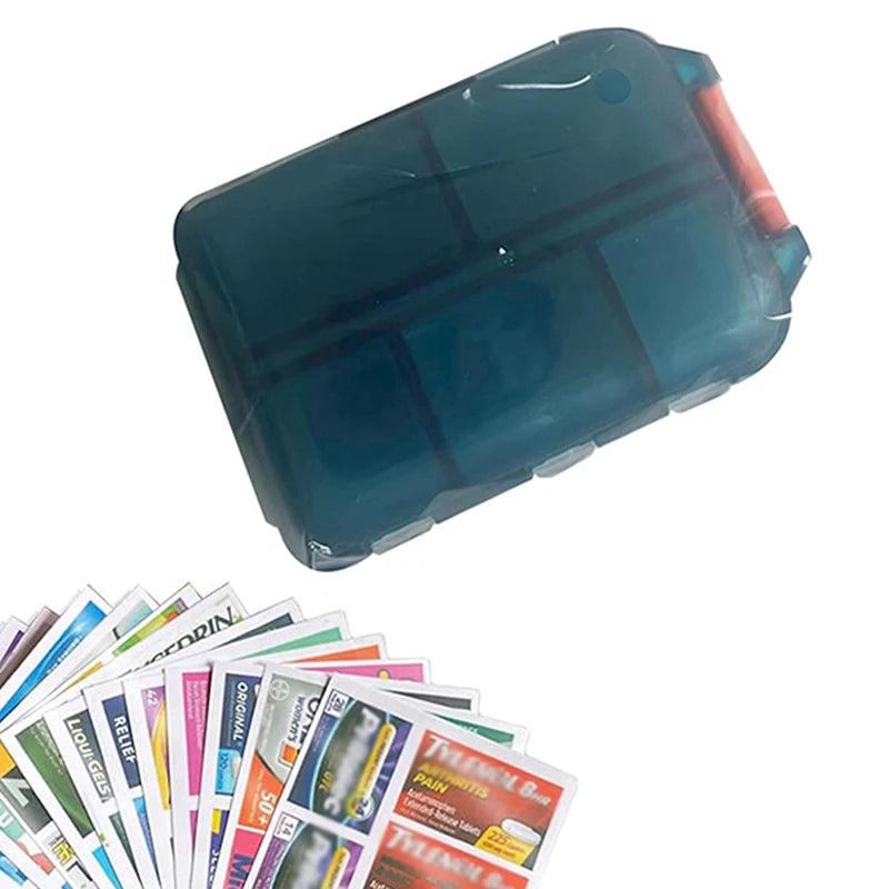 Pills Organizer With Optional Medicine Labels