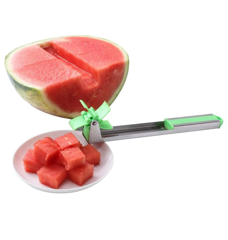 Stainless Steel Windmill Design Watermelon Cutter