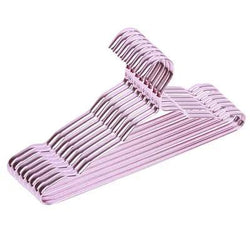 5/10pcs Metallic Clothing Hanger