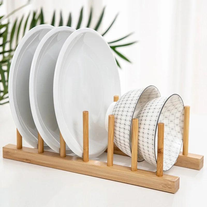 bamboo dish drying rack