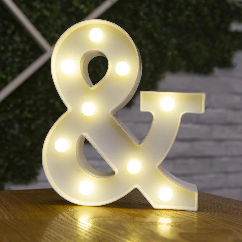 Large Light Up Letters