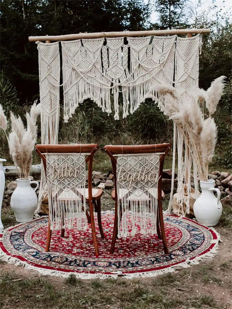 Handmade Cotton Macrame Curtain