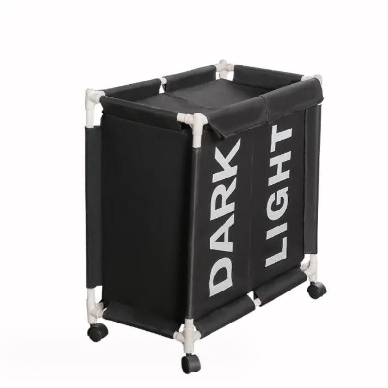 Roller Multi Grids Laundry Basket