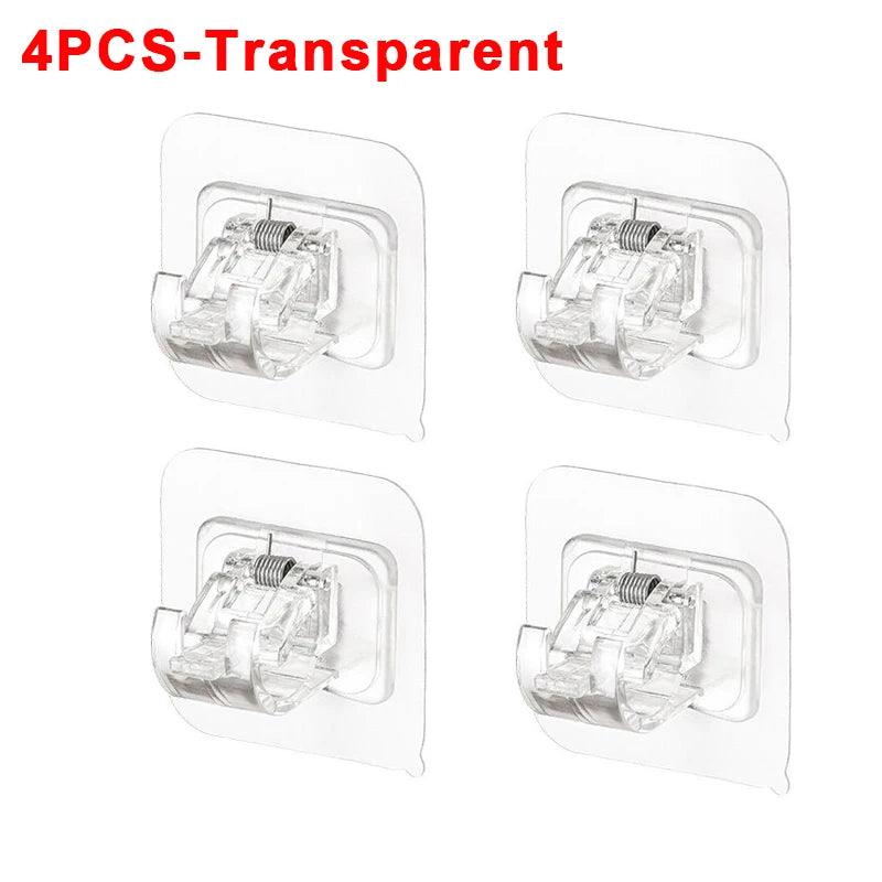 Nail Free Adjustable Curtain Rod Holders