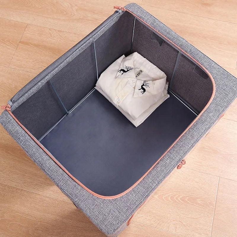 foldable linen closet organizer