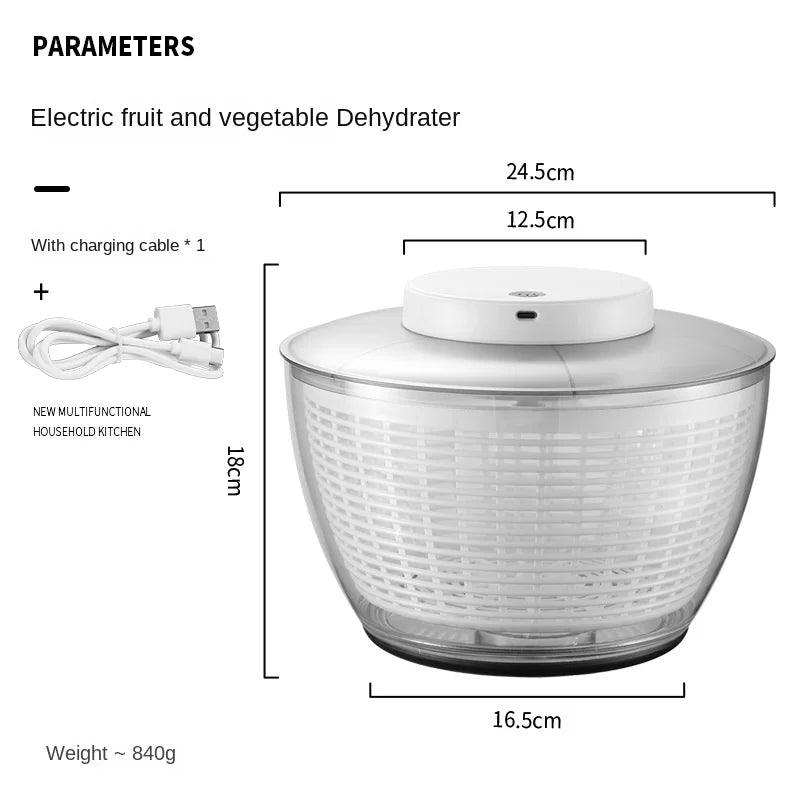 automatic electric salad dehydrator