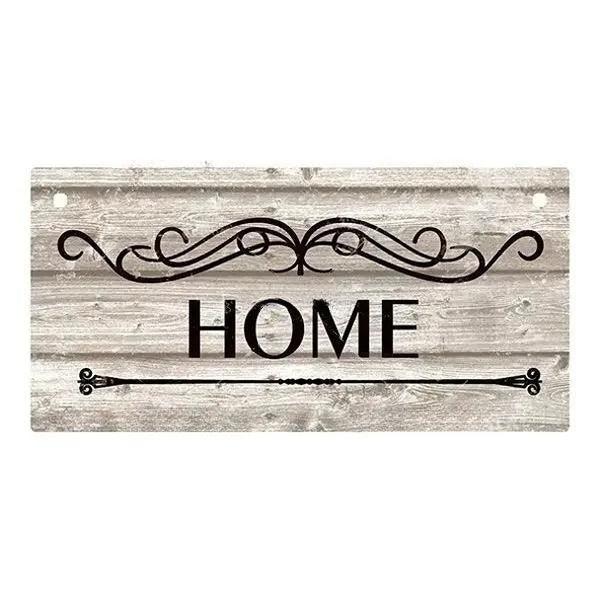 Vintage Welcome Home Wooden Sign