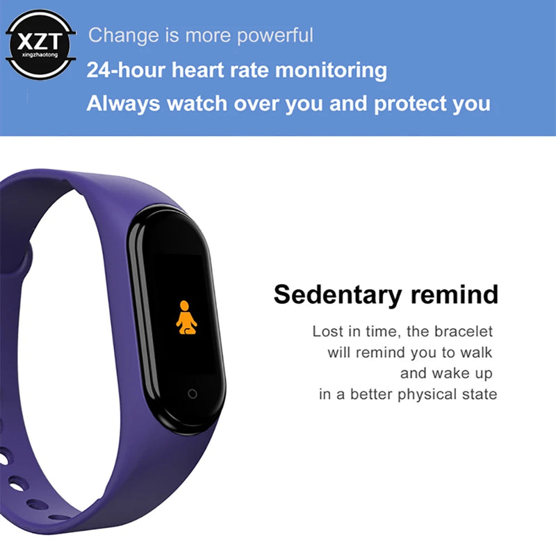 Smart Watch Wristband Heart Rate/Blood/Pressure