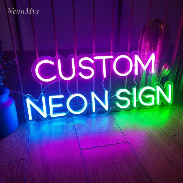 Custom Neon Sign Personalized Text Logo