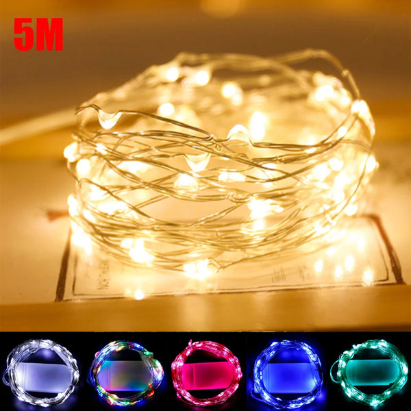 LED Copper Wire String Lights