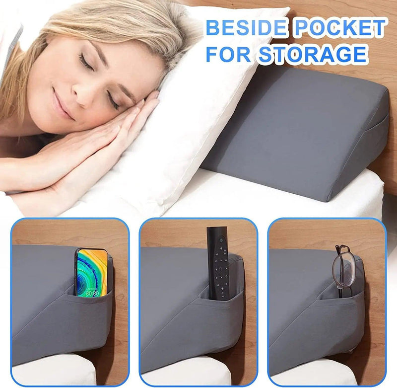 Sleeping Triangle Headboard Pillow Gap Filler Mattress