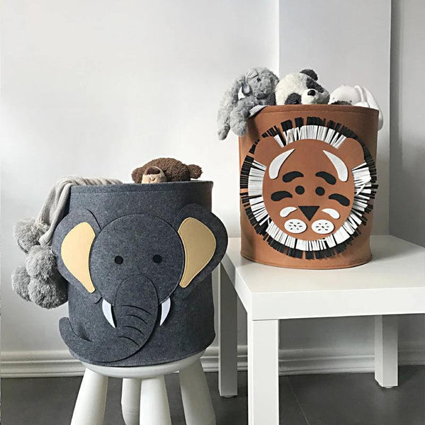 Foldable Animal Laundry Basket