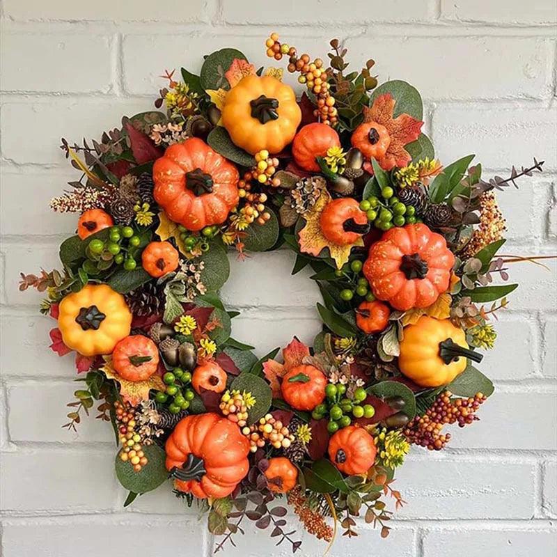 halloween fall wreath