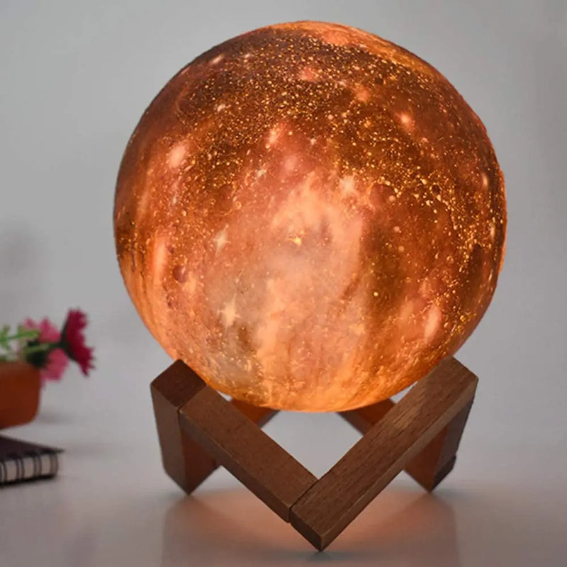 3D Printing Moon Lamp