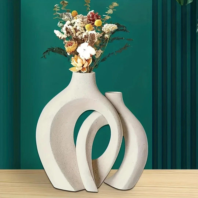 nordic minimalist decor vase set