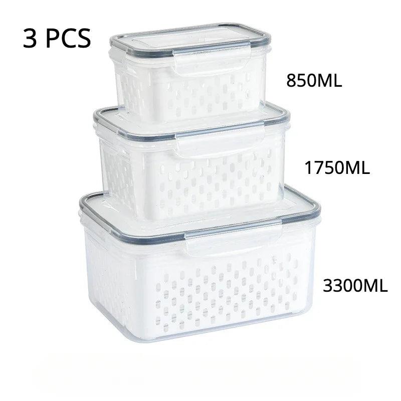 fridge drain storage box