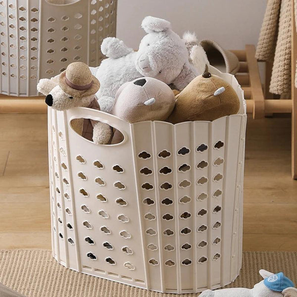 medium foldable laundry basket