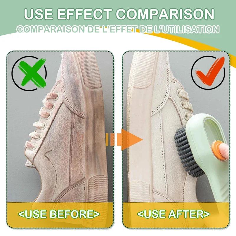 multifunctional liquid shoe cleaning brush