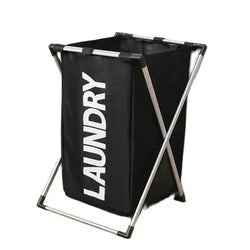 3 grids folding laundry basket