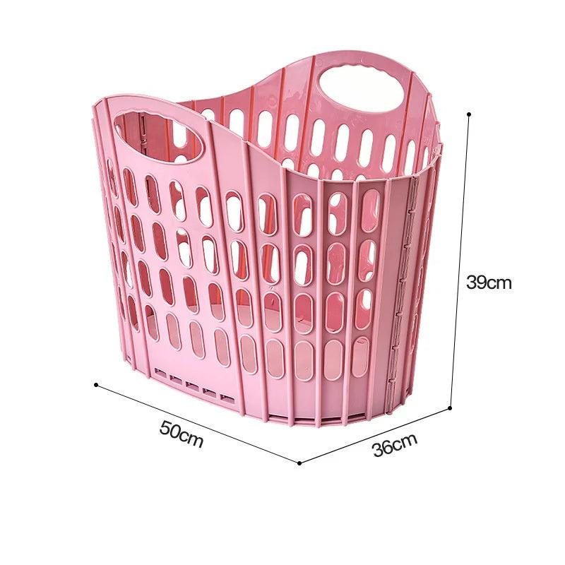 large folding laundry basket