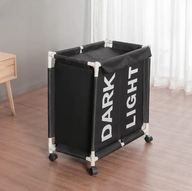 Roller Multi Grids Laundry Basket