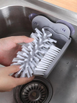 glass cleaning brush