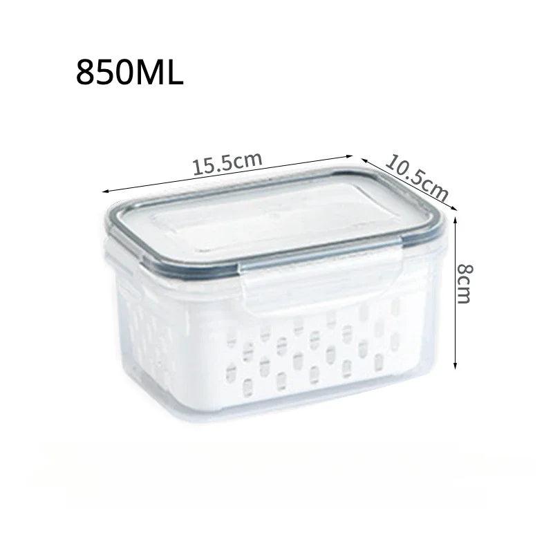 fridge drain storage box