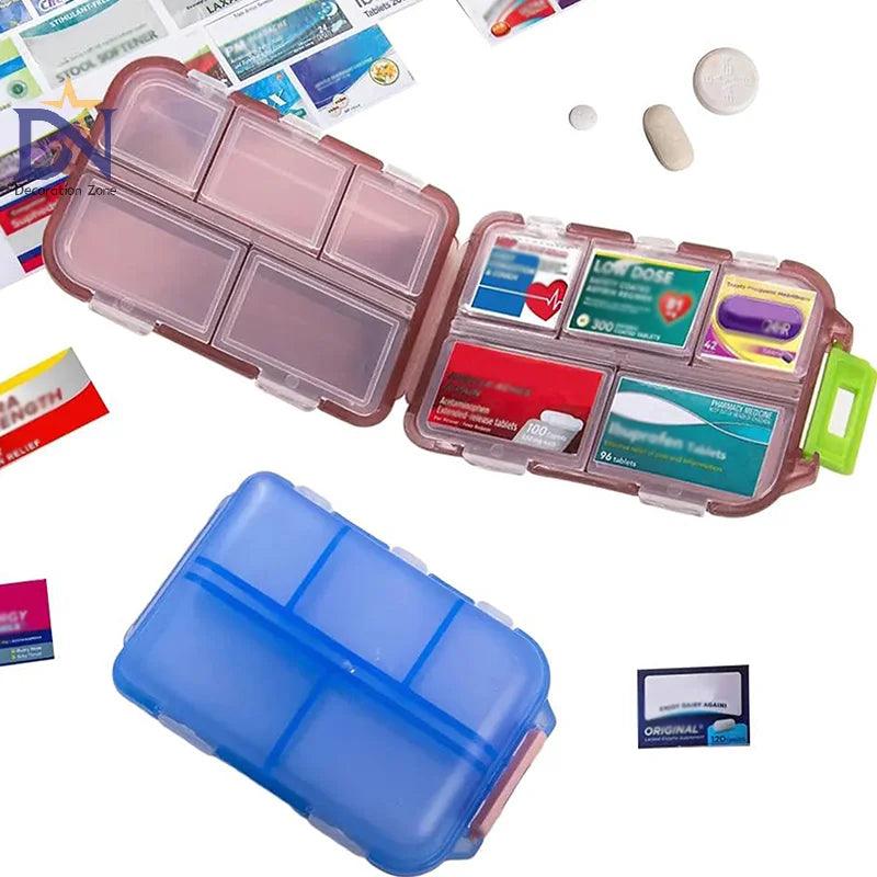 Pills Organizer With Optional Medicine Labels