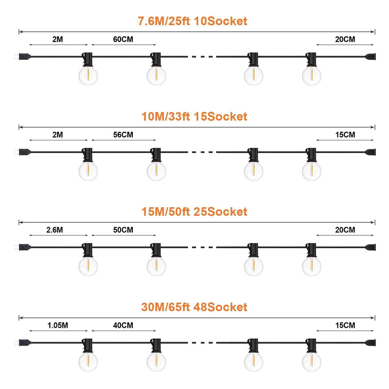 Waterproof Outdoor Lights