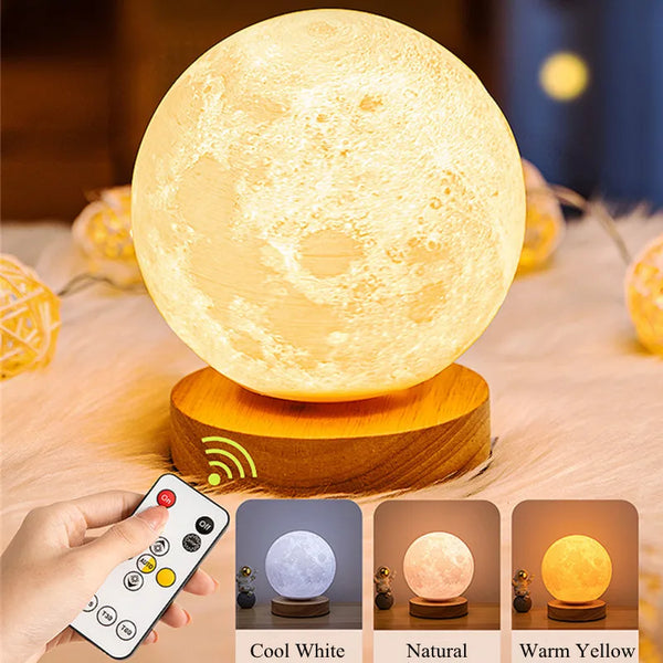 Creative 3D Moon Night Lamp 360°