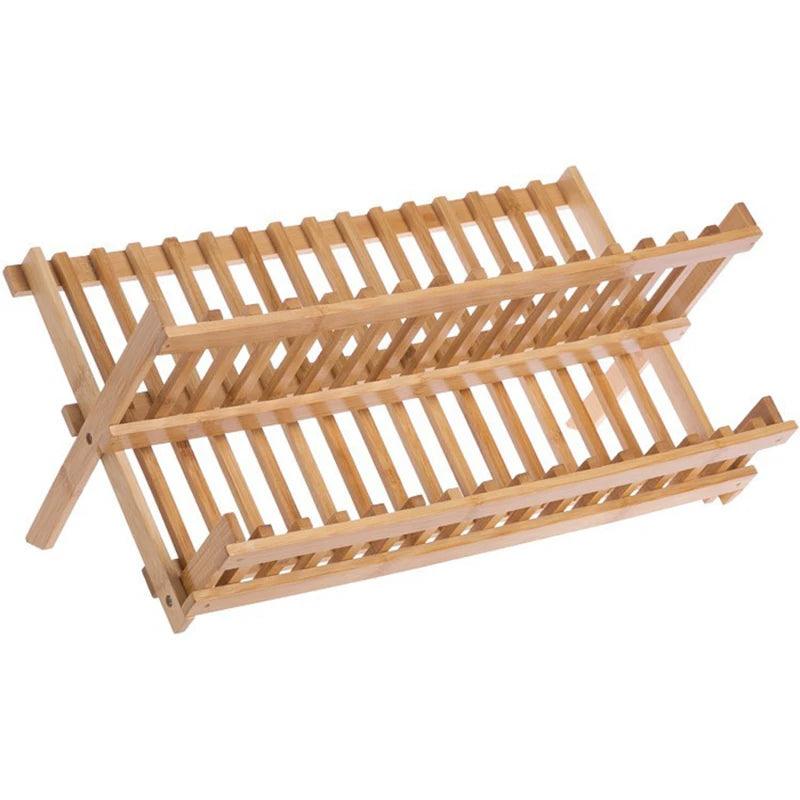 bamboo dish drying rack