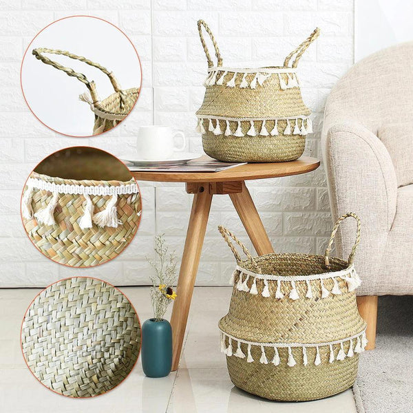 Woven Seagrass Basket