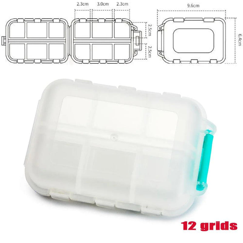 12 Grids Pill Case