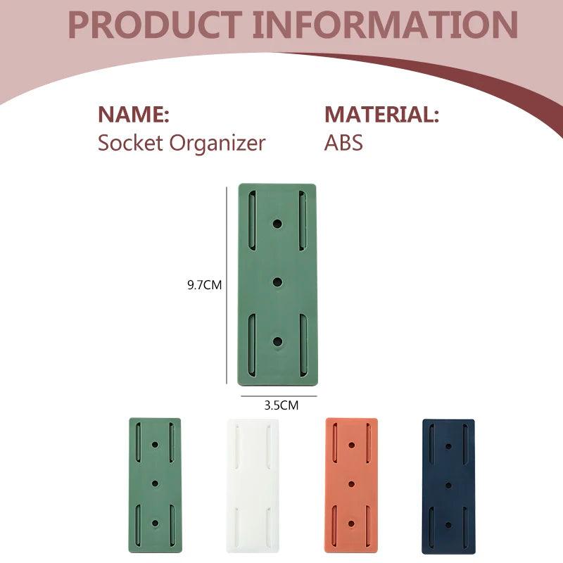 Self -Adhesive Desktop Socket Fixer