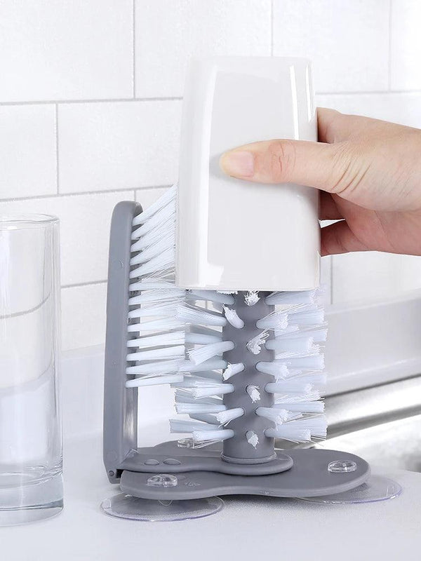 glass cleaning brush