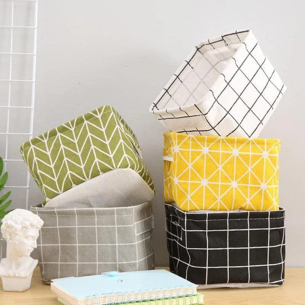 小物 neighborhood CANVAS CONTAINER-S Small Canvas Basket - Compact and Stylish basket for