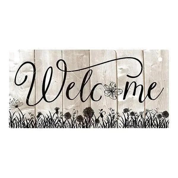 Vintage Welcome Home Wooden Sign