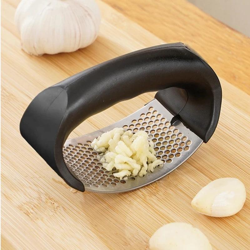 Stainless Steel Garlic Press 