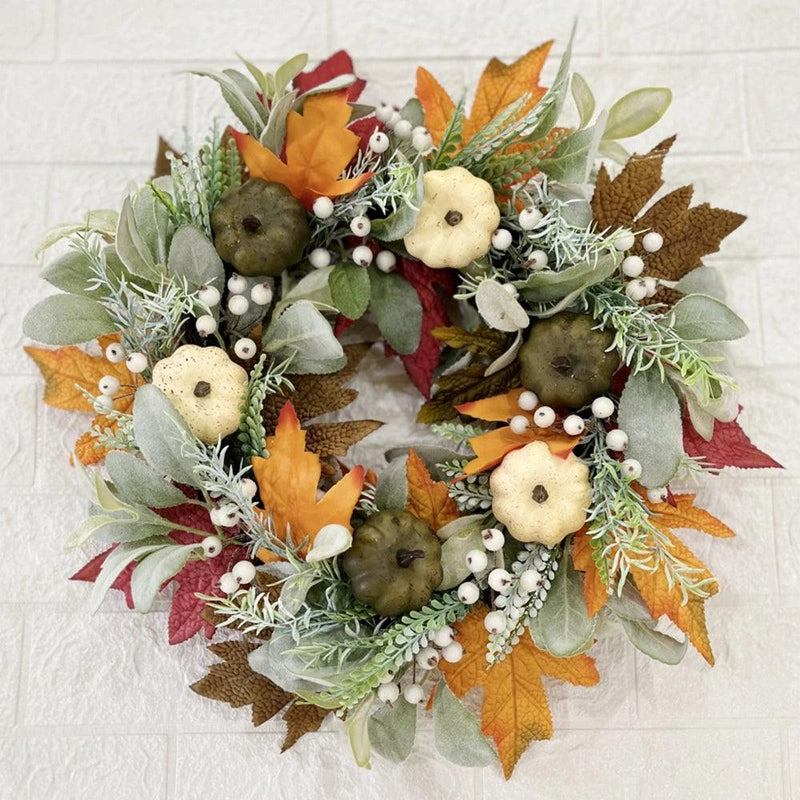 halloween fall wreath