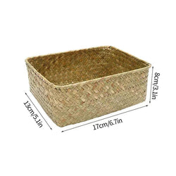 Woven Seagrass Storage Baskets