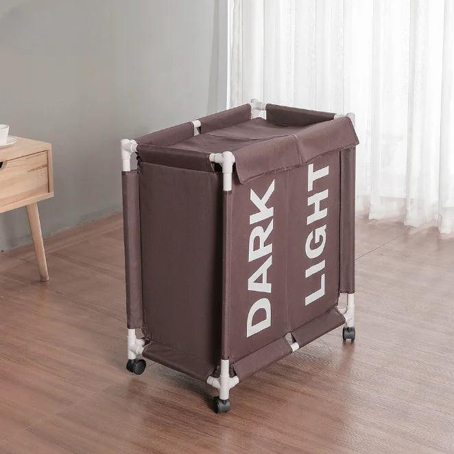 Roller Multi Grids Laundry Basket