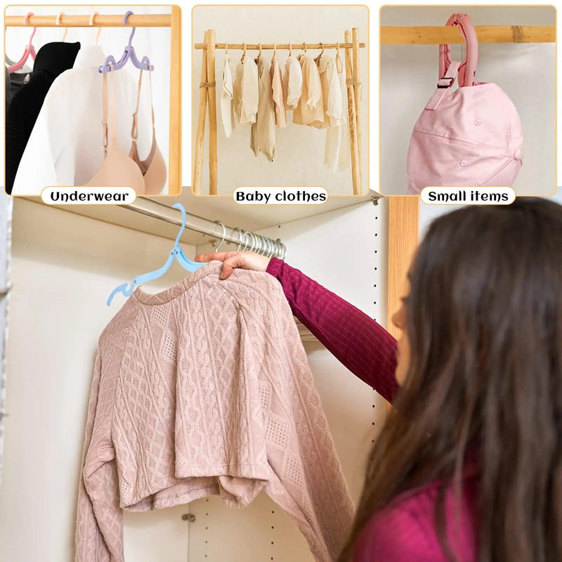 Portable Folding Clothes Hangers