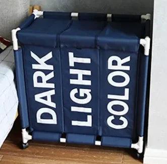 Roller Multi Grids Laundry Basket