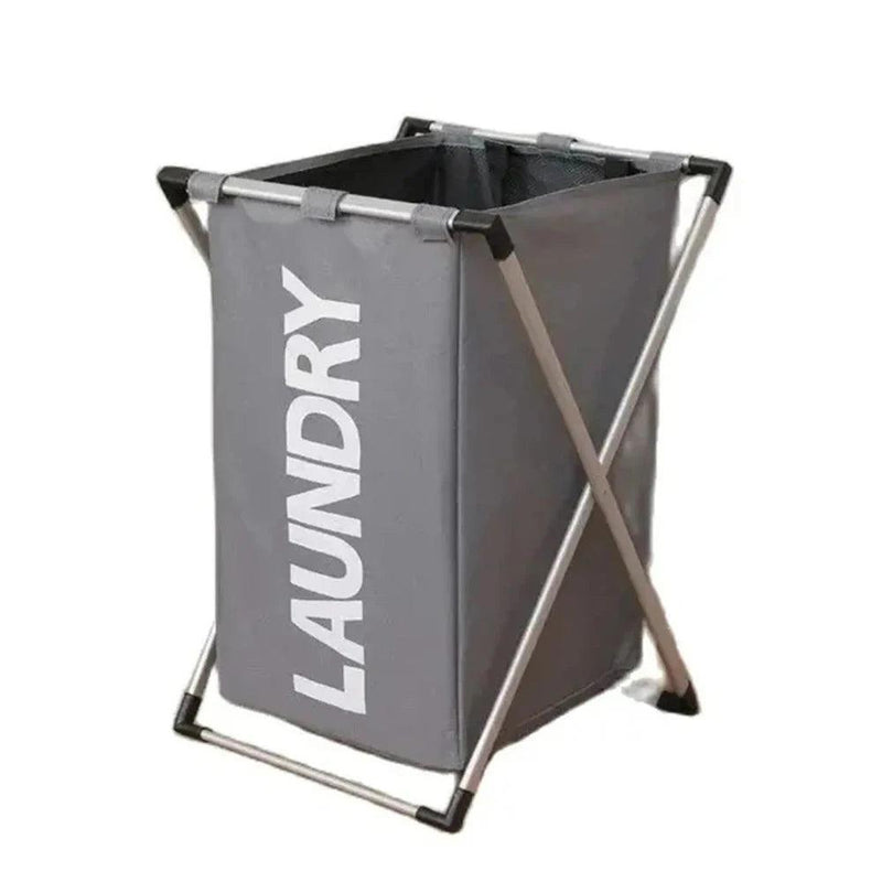 3 grids folding laundry basket