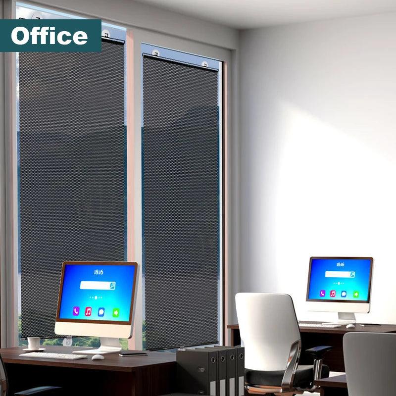 Rolling Sunshade Window Curtains