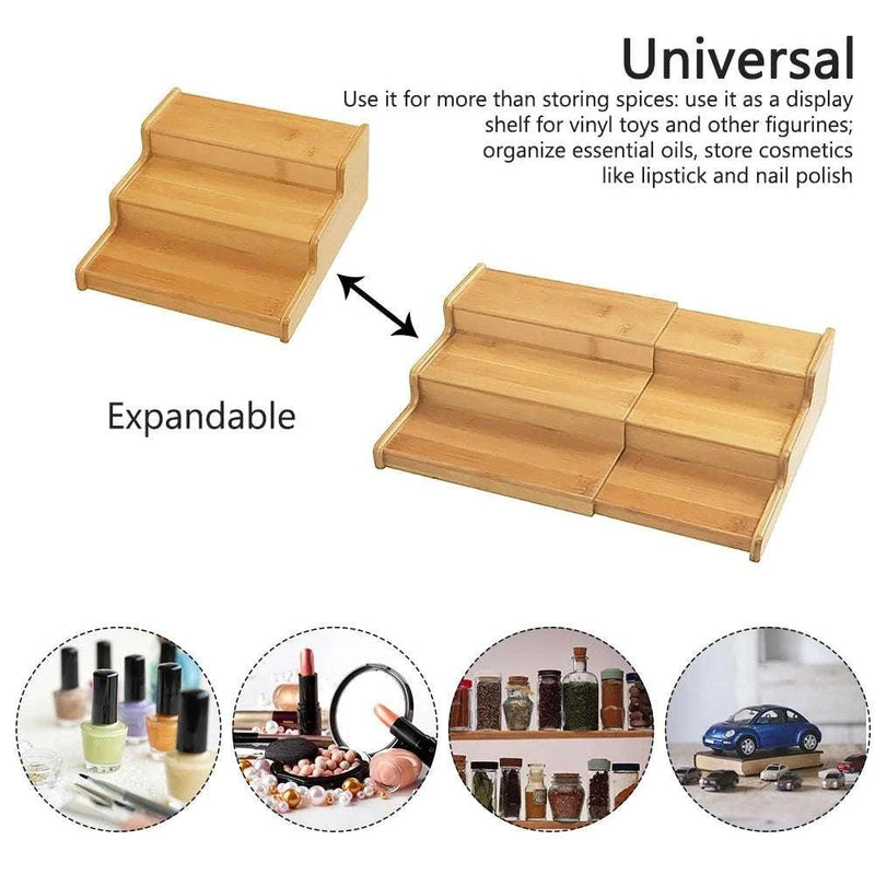 3 tier expandable spice rack