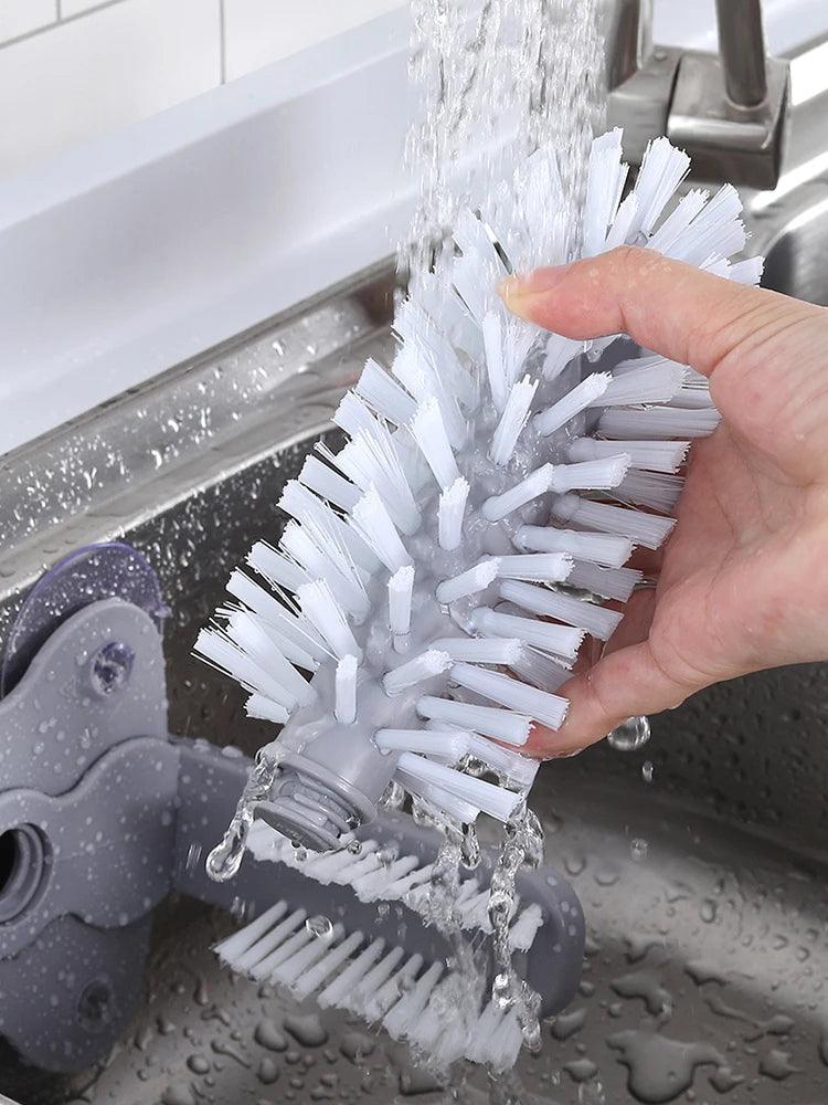 glass cleaning brush