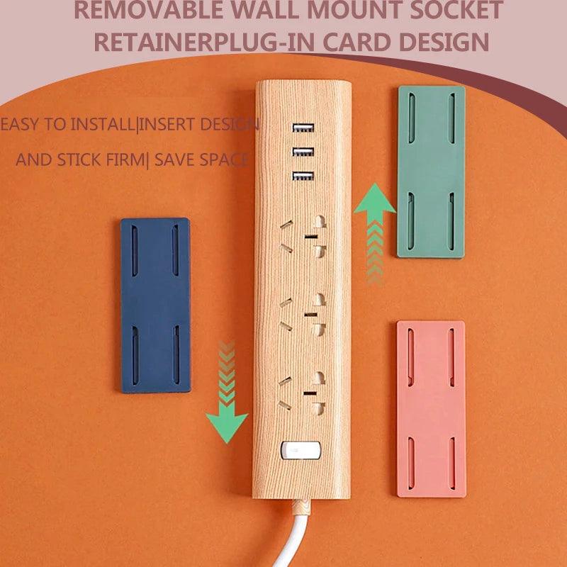 Self -Adhesive Desktop Socket Fixer